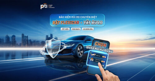 PTI ra mắt Flexicar – giải pháp bảo hiểm xe linh hoạt năm 2026, giúp chủ xe chủ động lựa chọn quyền lợi bảo vệ phù hợp, minh bạch chi phí và tối ưu an tâm khi di chuyển.