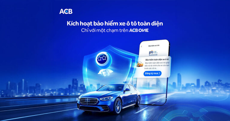 PTI và ACB chính thức ra mắt tích hợp bảo hiểm ô tô PTI trên ứng dụng ACB One, giúp khách hàng mua bảo hiểm trực tuyến an toàn, dễ dàng và nhận giấy chứng nhận điện tử nhanh chóng.